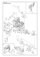 Husqvarna 599463301 onderdelentekening - positie 1001