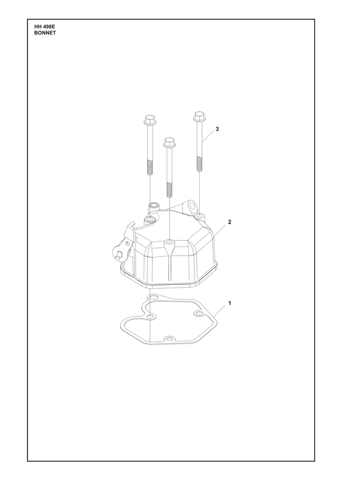 Husqvarna 725238481 onderdelentekening - positie 3