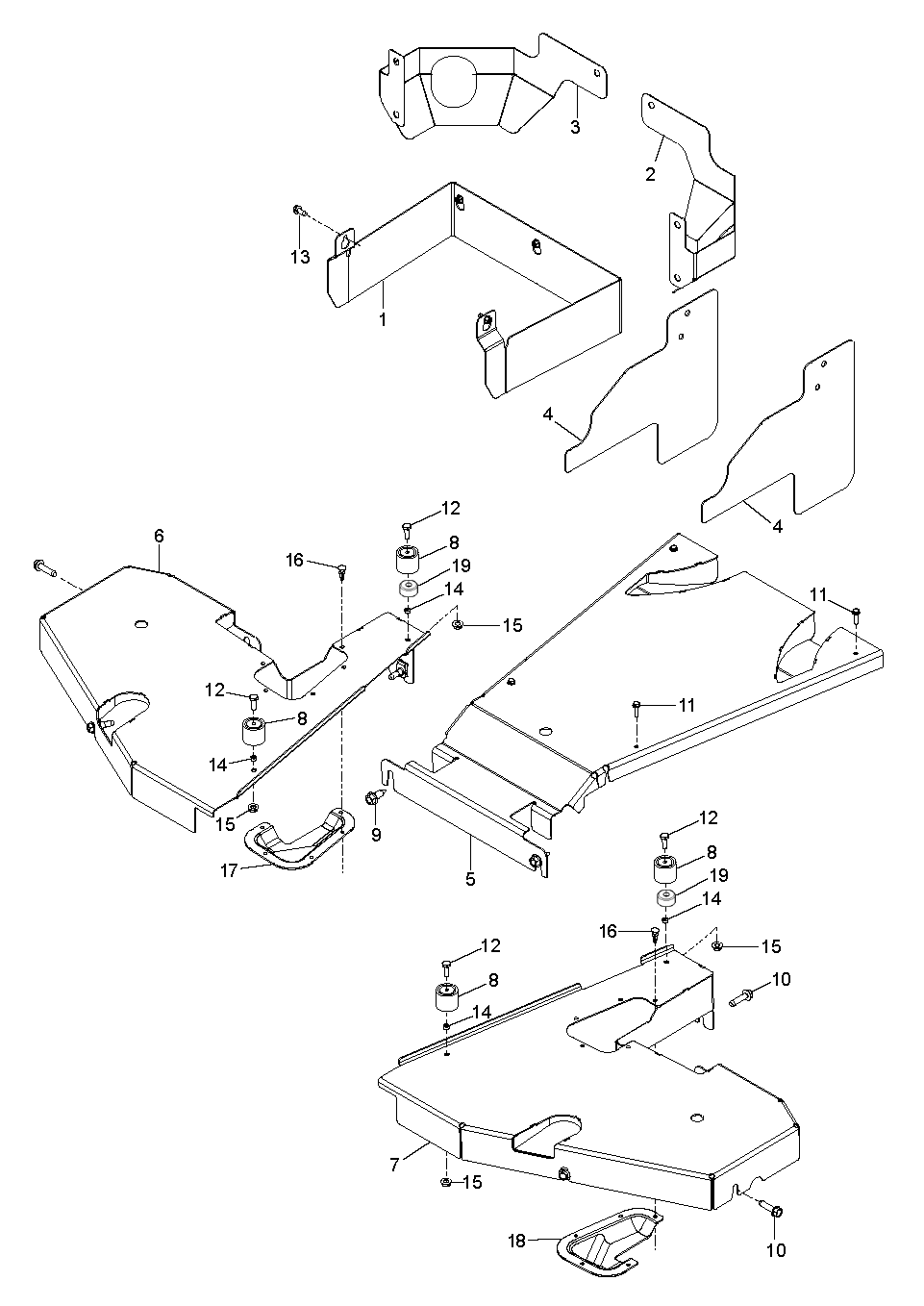 Husqvarna 596564201 onderdelentekening - positie 19