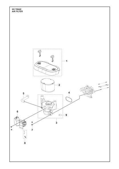 Husqvarna 547495001 onderdelentekening - positie 6