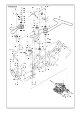 Husqvarna 580378401 onderdelentekening - positie 1