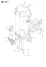 Husqvarna 522602101 onderdelentekening - positie 6