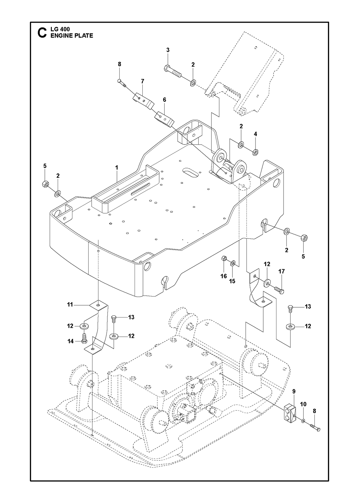 Husqvarna 595059701 onderdelentekening - positie 4