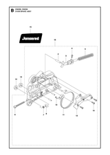 Husqvarna 545166001 onderdelentekening - positie 15