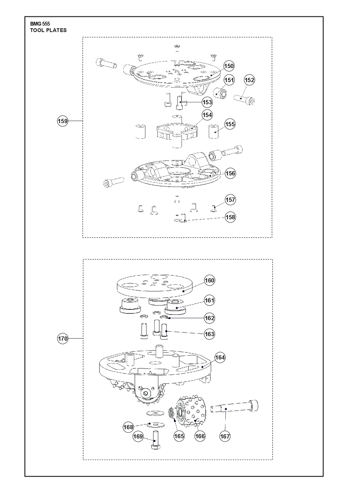 Husqvarna 533770501 onderdelentekening - positie 152