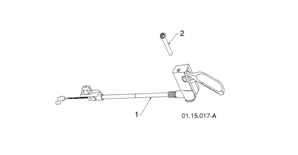 Husqvarna 532438629 onderdelentekening - positie 1