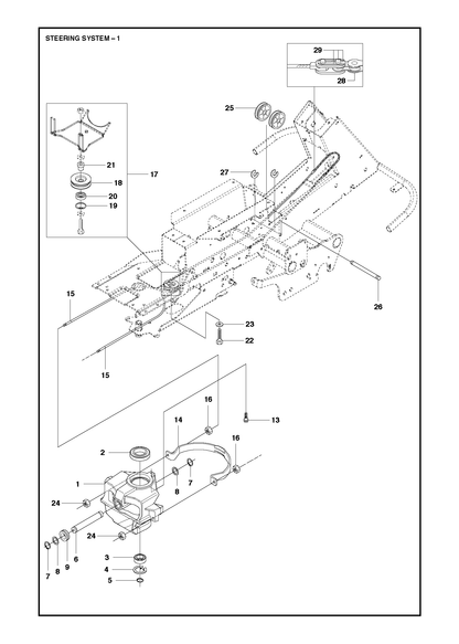 Husqvarna 506500802 onderdelentekening - positie 21
