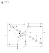 Husqvarna 504909105 onderdelentekening - positie 17