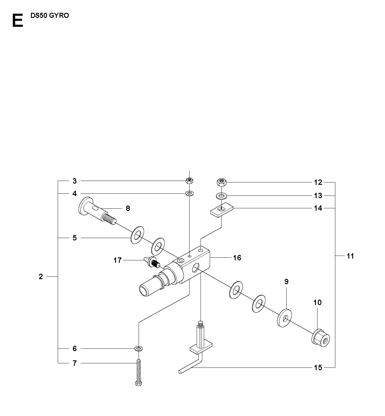 Husqvarna 506401601 onderdelentekening - positie 11