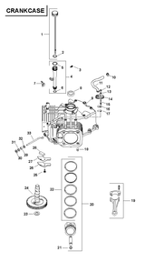 Husqvarna 531029643 onderdelentekening - positie 22