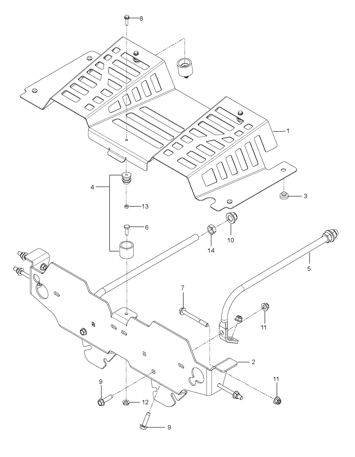 Husqvarna 503200001 onderdelentekening - positie 8