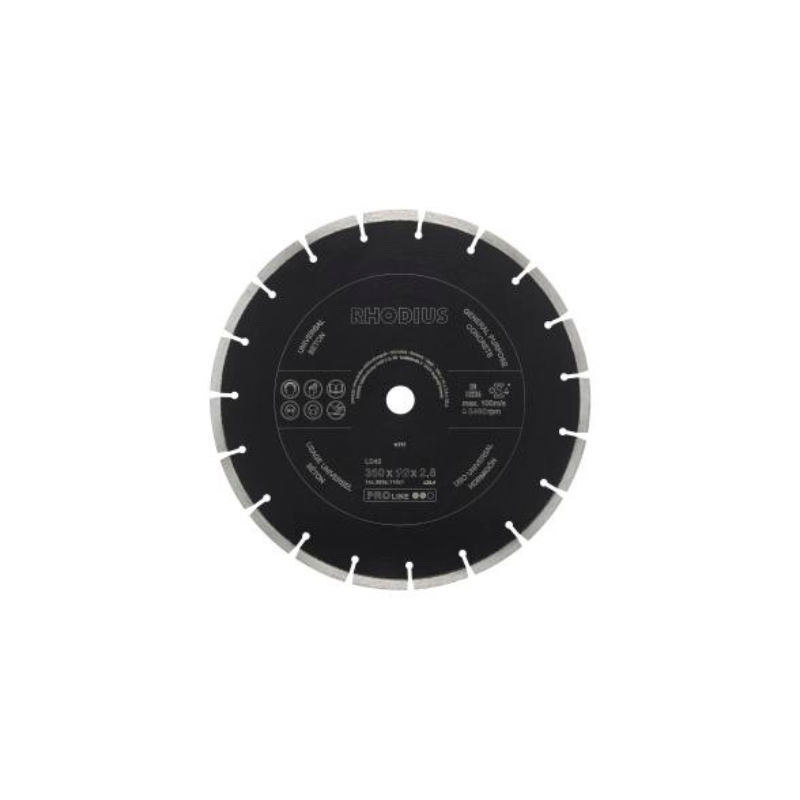 Rhodius LD40 Diamant Doorslijpschijf - 350 mm