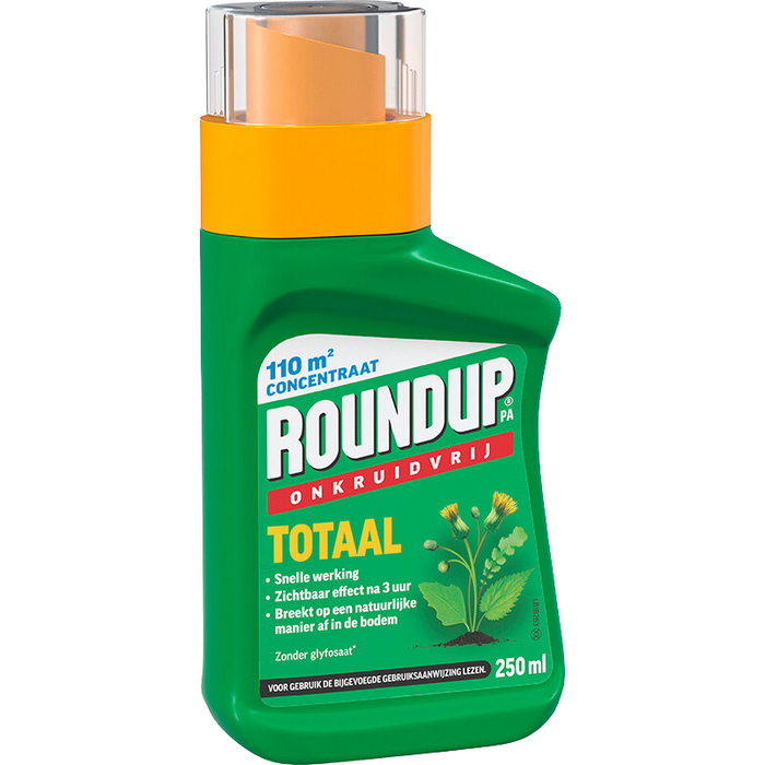 Roundup Totaal Onkruidvrij Concentraat - 250 ml