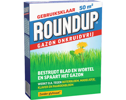 Roundup Gazon Onkruidvrij