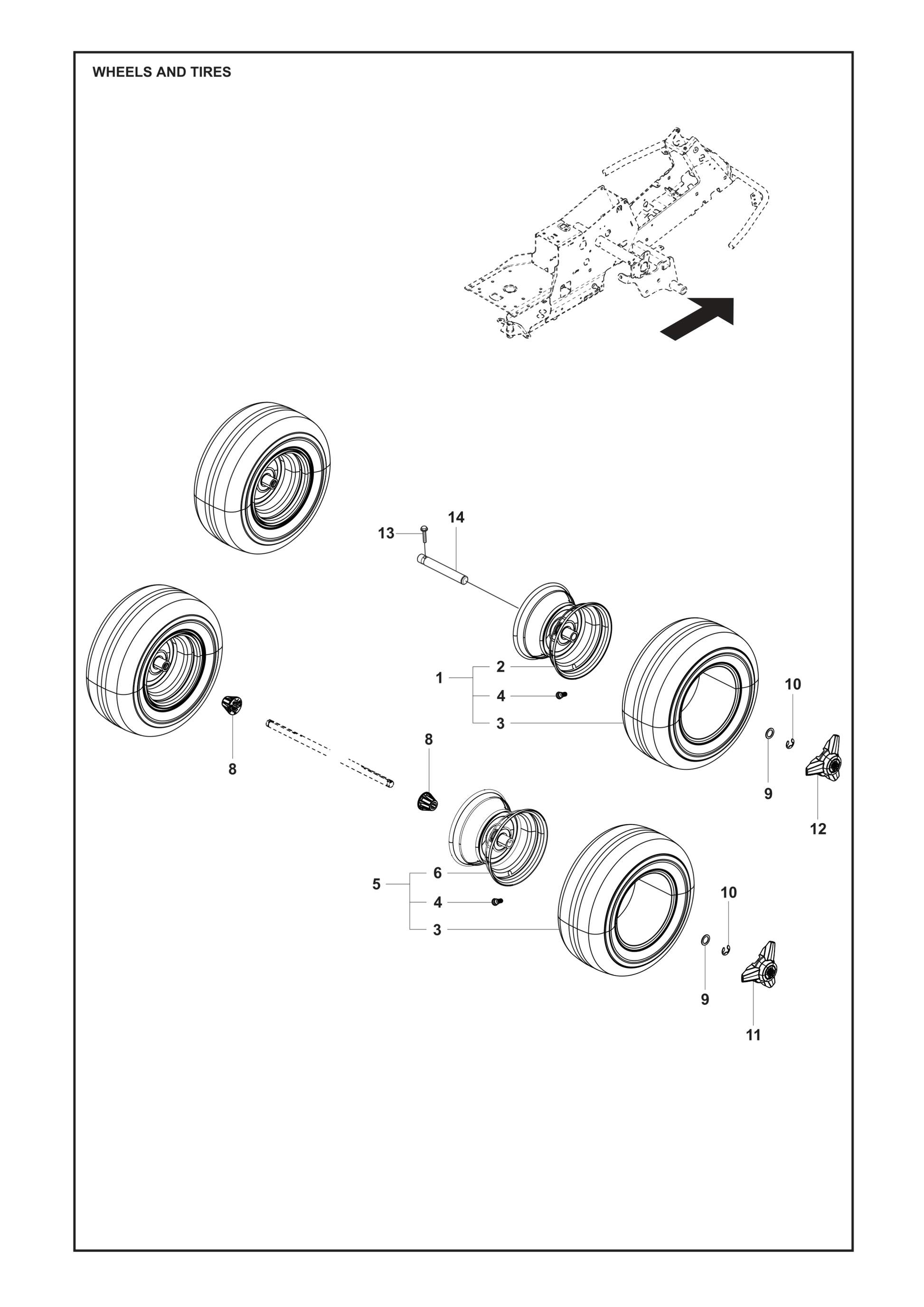 Husqvarna 506899001 onderdelentekening - positie 10
