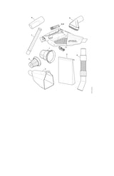 STIHL SA035002700 Vloersproeier positie 5 technische tekening