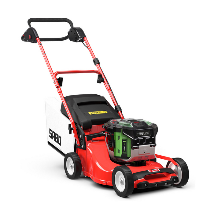 SABO 43-PRO E PUSH Accu Grasmaaier Body-keizers.nu
