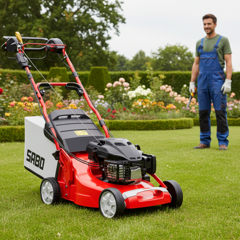 SABO 54-K VARIO B Benzine Grasmaaier-keizers.nu