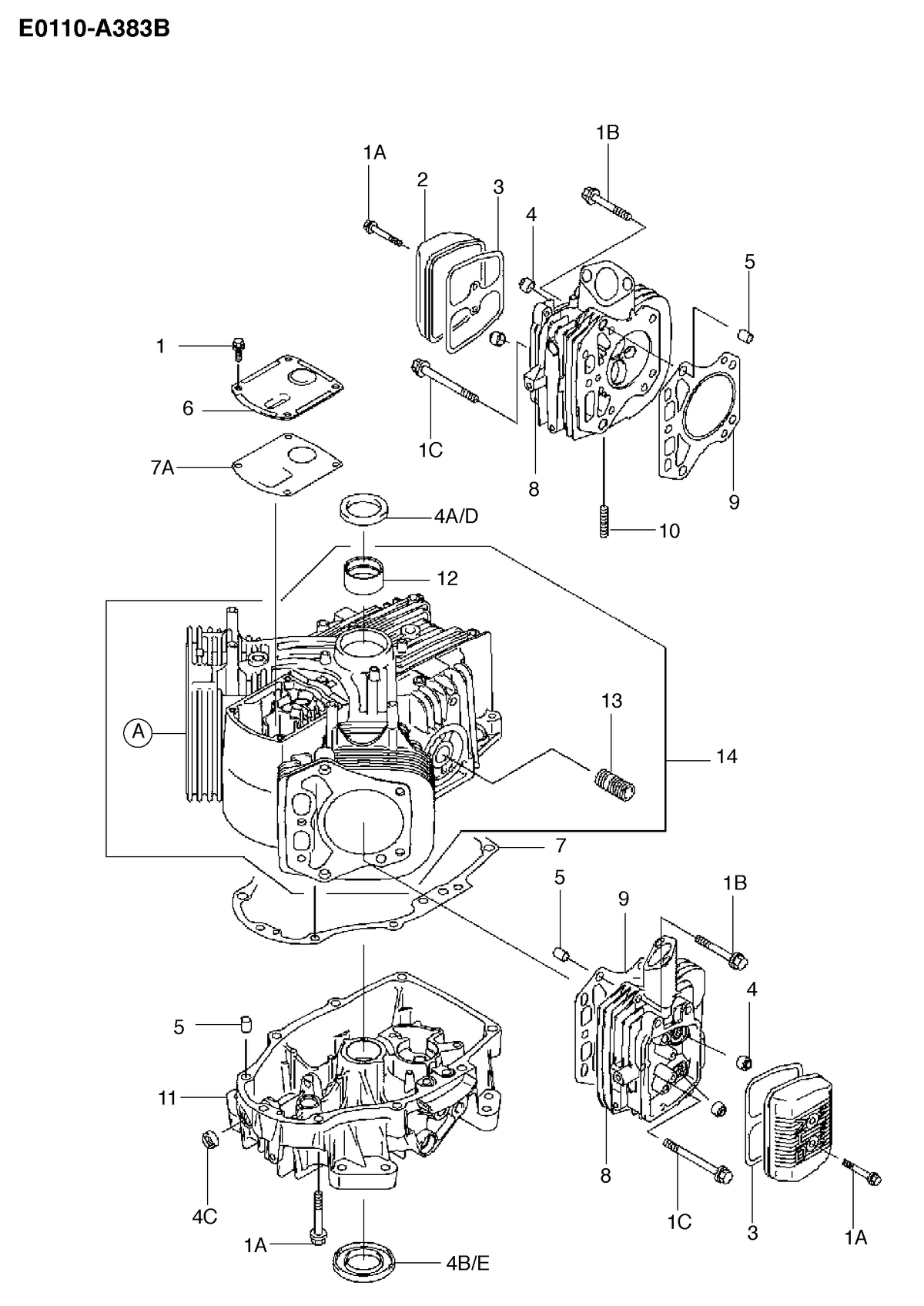 Husqvarna 535414557 onderdelentekening - positie 7
