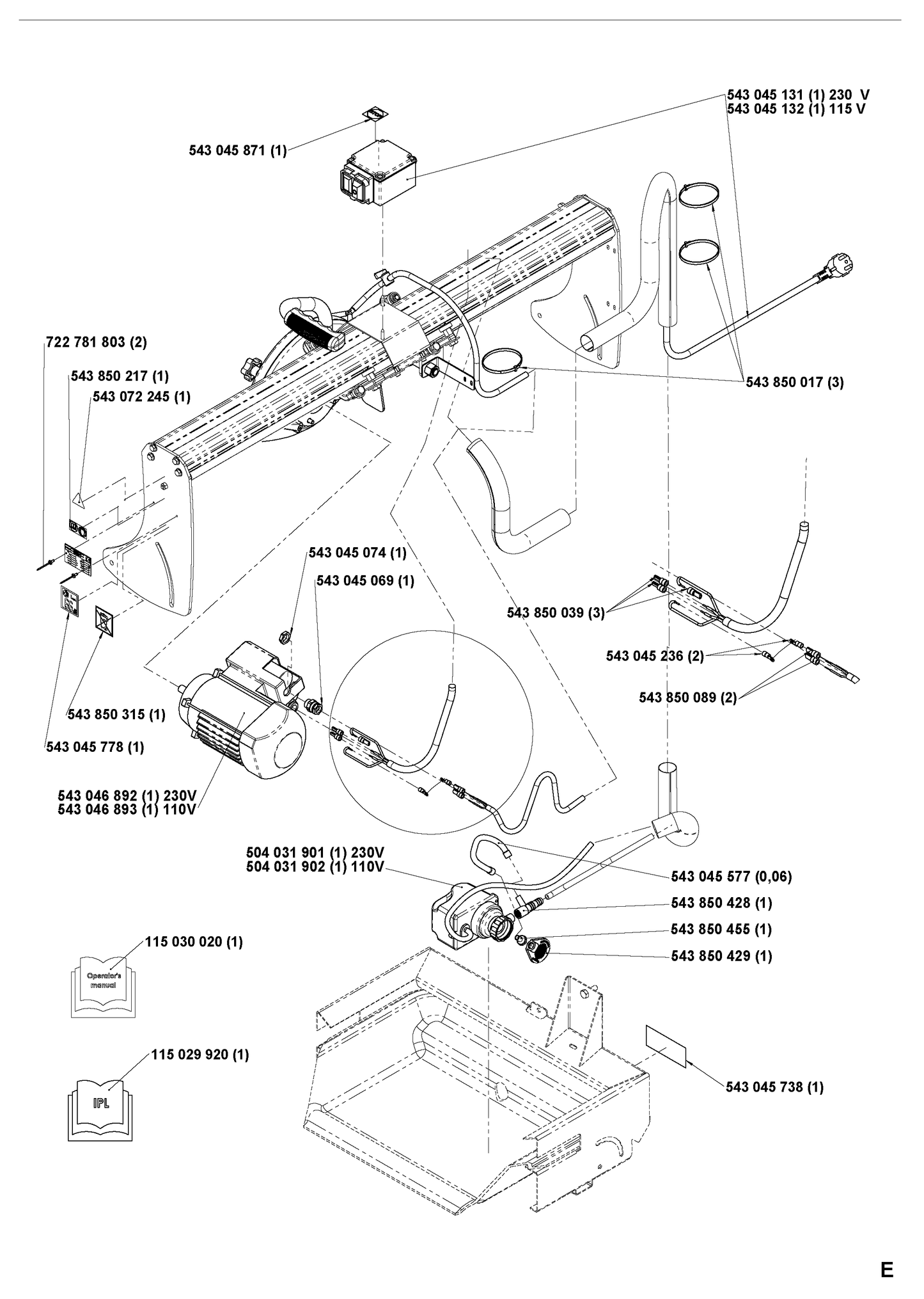 Husqvarna 504031902 onderdelentekening - positie 17