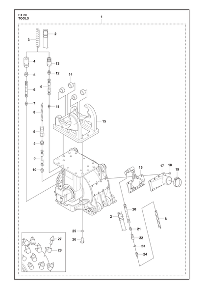 Husqvarna 501721202 onderdelentekening - positie 3