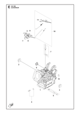 Husqvarna 531146849 onderdelentekening - positie 1