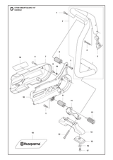 Husqvarna 525339402 onderdelentekening - positie 10
