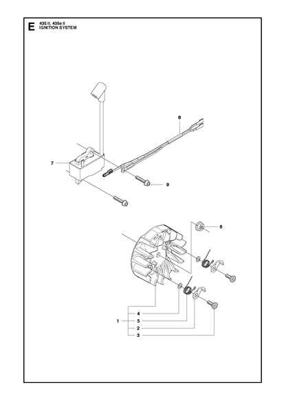 Husqvarna 510101401 onderdelentekening - positie 8
