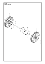Husqvarna 505511801 onderdelentekening - positie 2