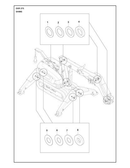Husqvarna 506958902 onderdelentekening - positie 2