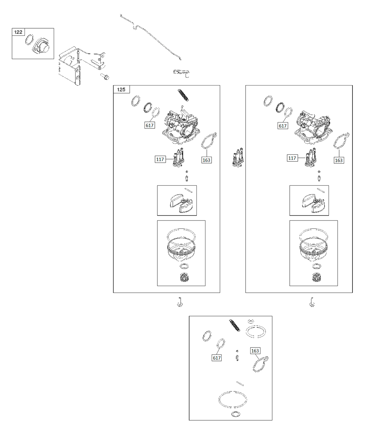 Husqvarna 593601534 onderdelentekening - positie 117