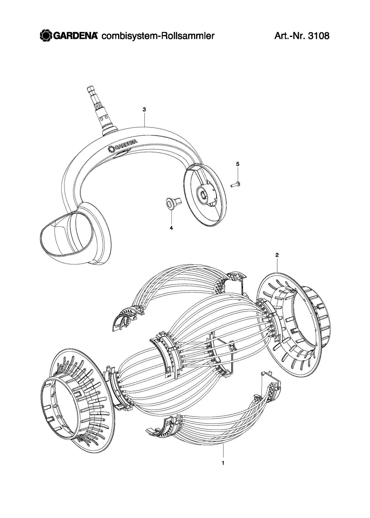 Husqvarna 588924101 onderdelentekening - positie 3