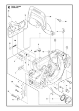 Husqvarna 506492501 onderdelentekening - positie 23
