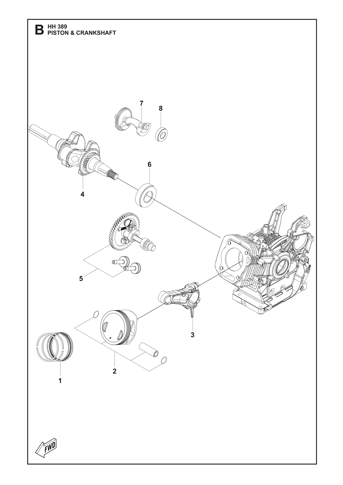 Husqvarna 531146856 onderdelentekening - positie 4