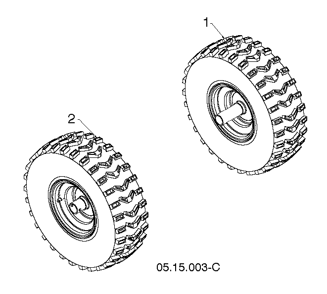 Husqvarna 586710401 onderdelentekening - positie 1