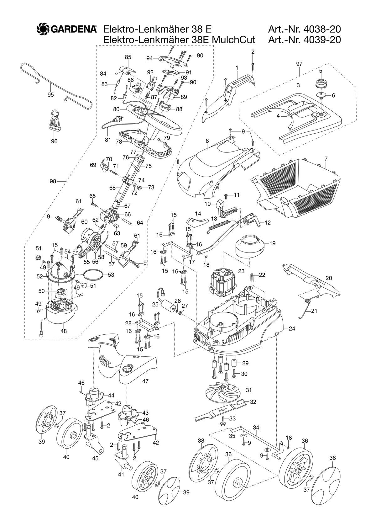 Husqvarna 521948201 onderdelentekening - positie 32