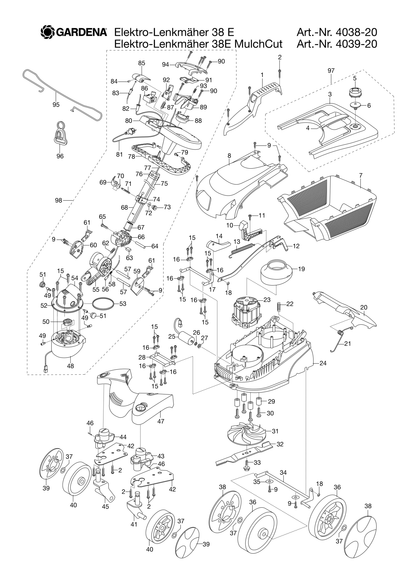 Husqvarna 521948201 onderdelentekening - positie 32