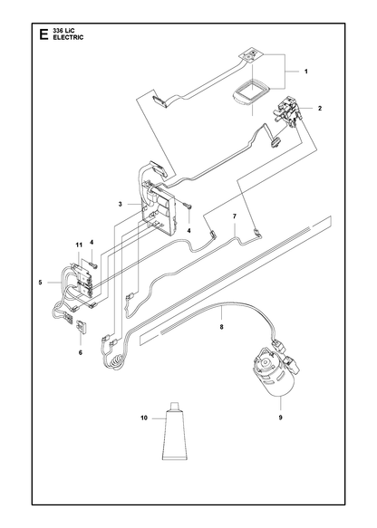 Husqvarna 579316801 onderdelentekening - positie 6