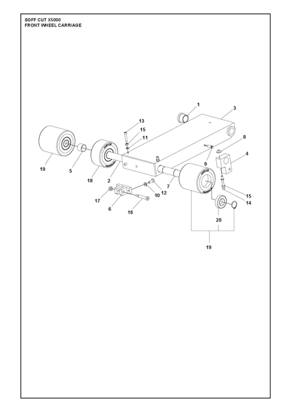 Husqvarna 505660301 onderdelentekening - positie 4