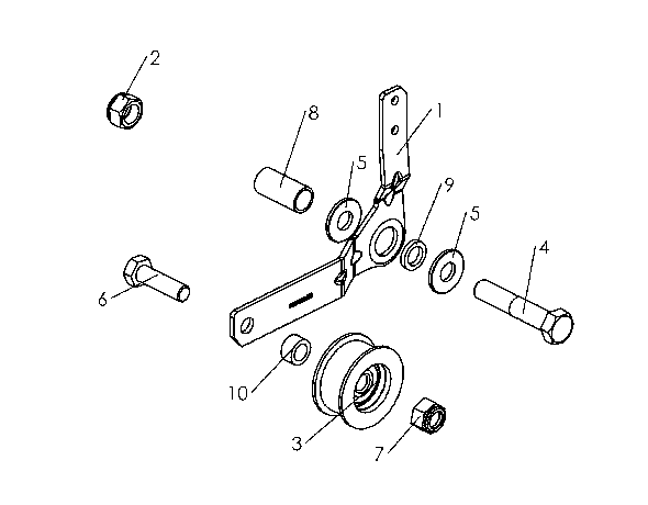 Husqvarna 752255051 onderdelentekening - positie 2