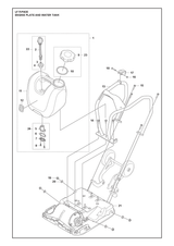 Husqvarna 522941801 onderdelentekening - positie 23