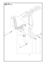 Husqvarna 505441302 onderdelentekening - positie 6