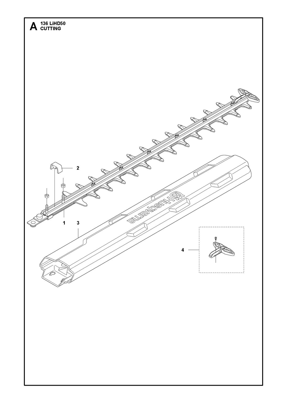 Husqvarna 577950201 onderdelentekening - positie 3