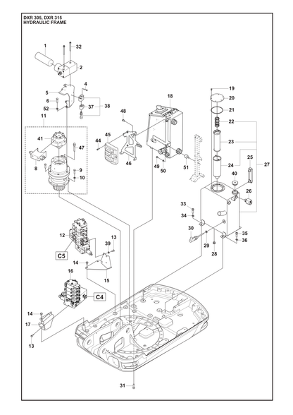 Husqvarna 531288401 onderdelentekening - positie 12