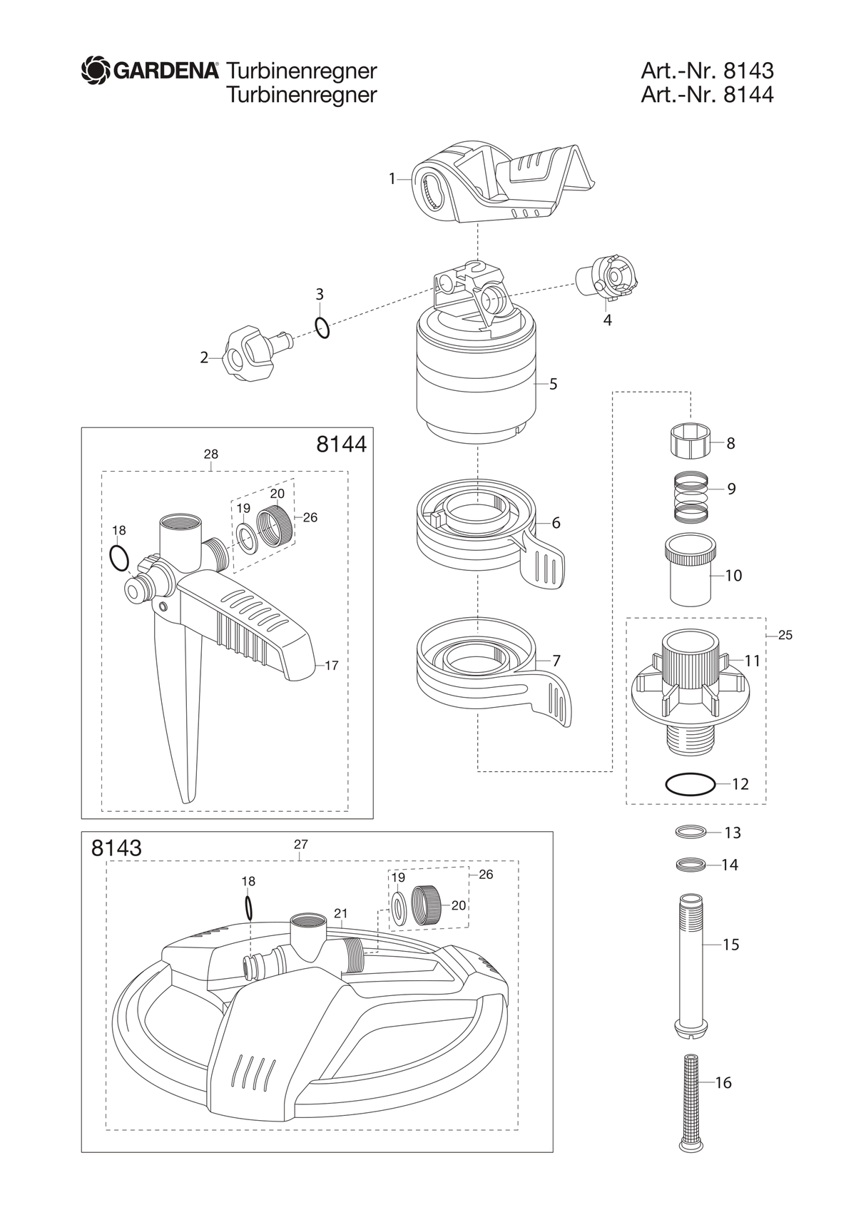 Husqvarna 520333401 onderdelentekening - positie 3