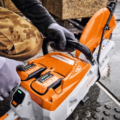 STIHL TSA 500 B Accu Doorslijper Incl. Accu's en Diamant Doorslijpschijf