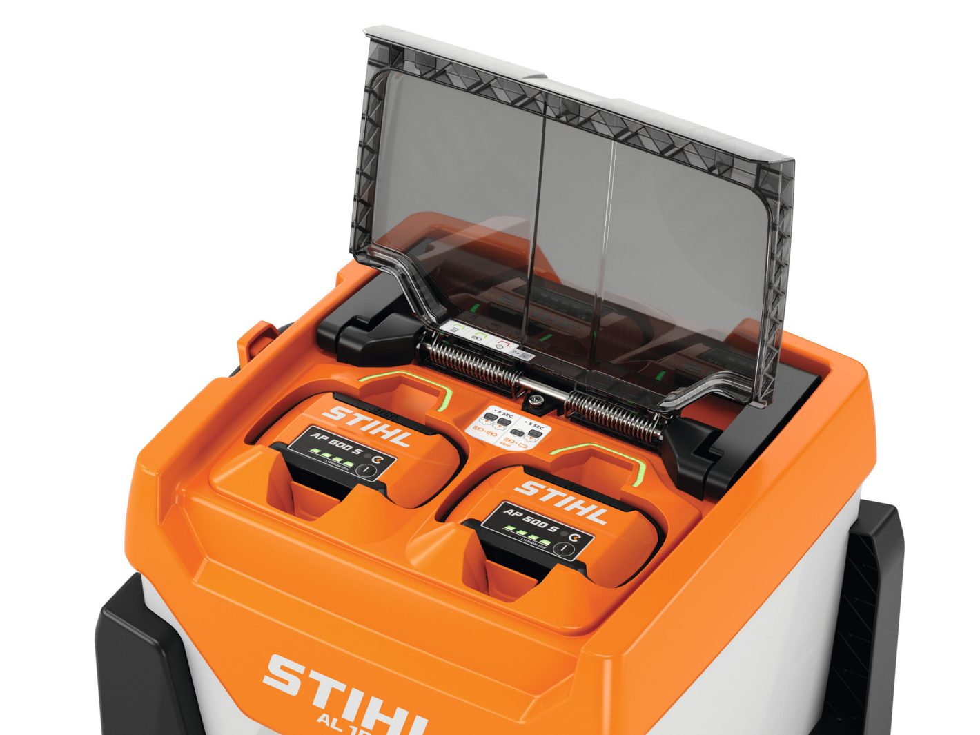 STIHL AL 1802.0 MO Accusnellader open