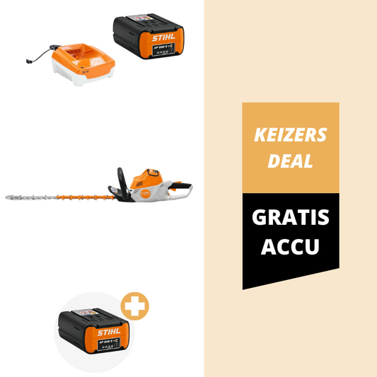 STIHL HSA 100.1 Accu Heggenschaar - 60 cm - Gratis Accudeal