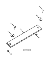 Husqvarna 819112206 onderdelentekening - positie 4