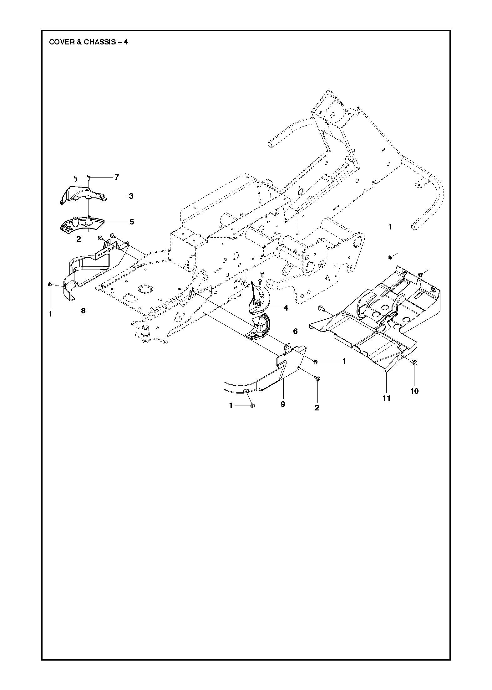Husqvarna 510443002 onderdelentekening - positie 11
